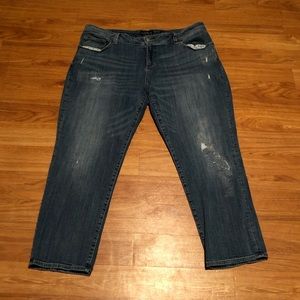 Lucky Brand Distressed Boyfriend Jeans